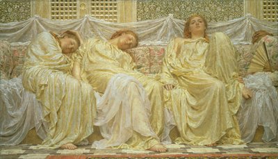 Sognatori, 1882 da Albert Joseph Moore