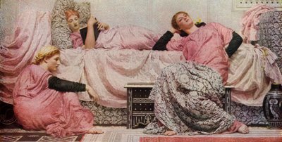 Lettura ad alta voce, 1884, 1936 da Albert Joseph Moore