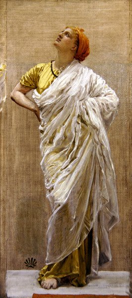 Studio per uccelli, c.1878 da Albert Joseph Moore