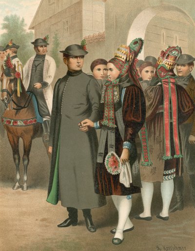 Costume tedesco, Altenburg da Albert Kretschmer