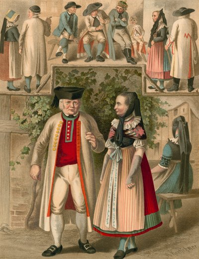 Costume tedesco, Braunschweig da Albert Kretschmer