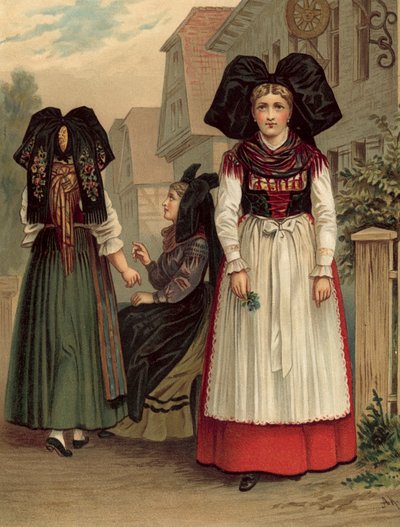 Costume tedesco, Elsass Geispolsheim da Albert Kretschmer