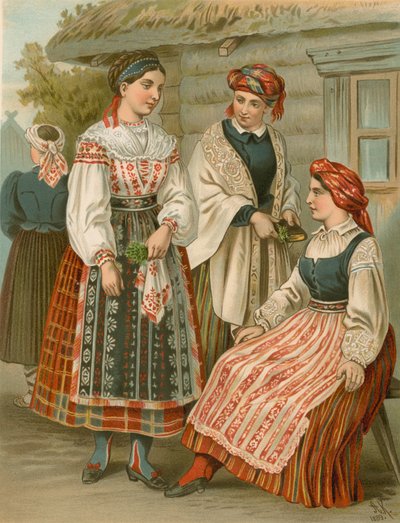 Costume tedesco, Littauen da Albert Kretschmer