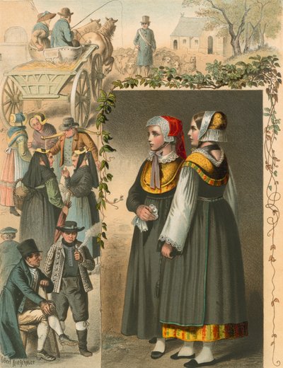 Costume tedesco, Meclemburgo da Albert Kretschmer