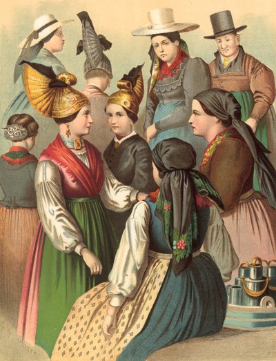Costume Tedesco, Austria Superiore da Albert Kretschmer