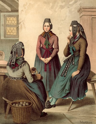Costume tedesco, Preussen (Rheinprovinz) Wetzlar da Albert Kretschmer