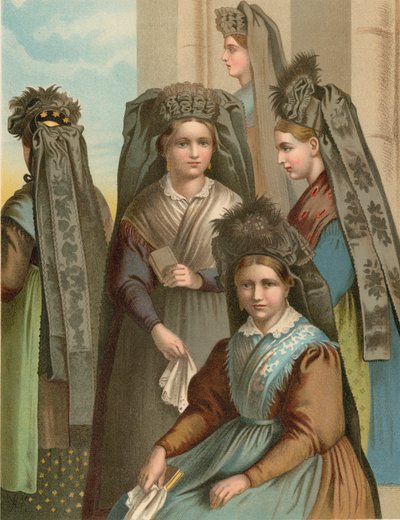 Costume tedesco, Turingia da Albert Kretschmer