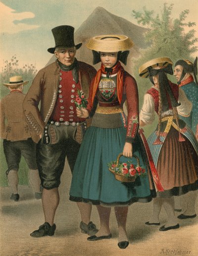 Costume tedesco, Vierlande da Albert Kretschmer
