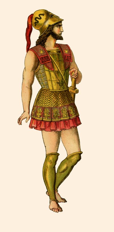 Guerriero greco da Albert Kretschmer