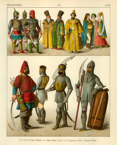 Costume slavo 1400 da Albert Kretschmer
