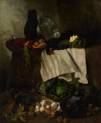 Natura morta di verdure da Albert Lang