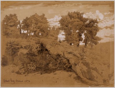 Studio di paesaggio dall