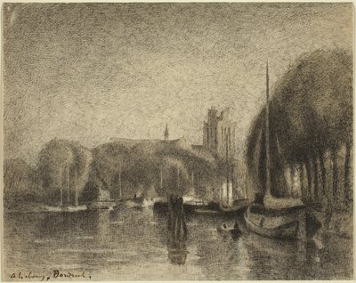 Porto a Dordrecht da Albert Lebourg