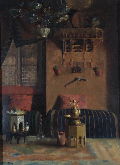 Sala fumatori di Sir Richard Burton, 1889 da Albert Letchford