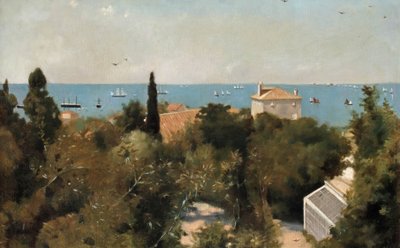 Vista della costa, Trieste, c.1889 da Albert Letchford