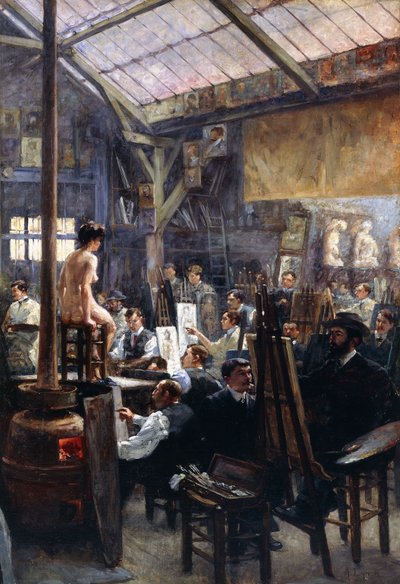 Nello studio da Albert Lynch