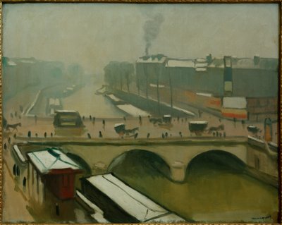 Vista sul Pont St. Michel a Parigi da Albert Marquet