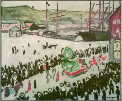 Carnevale sulla spiaggia da Albert Marquet