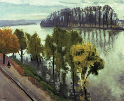 Il fiume Senna a La Frette da Albert Marquet