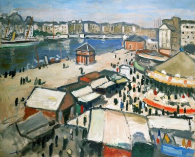 Festa di paese da Albert Marquet