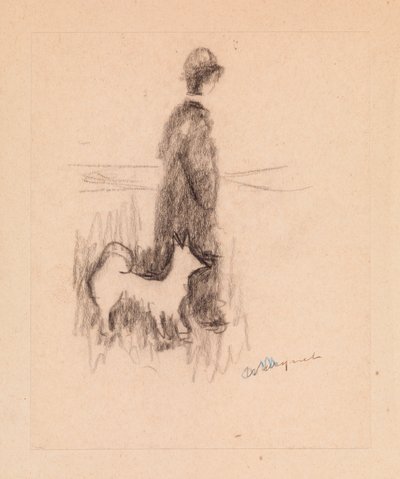Figura con un cane da Albert Marquet