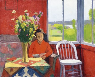 Interno a Hesnes, Norvegia da Albert Marquet