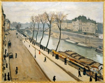 La Senna vista dal quai des Grands Augustins da Albert Marquet