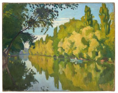 La Varenne Sainte-Hilaire, la barca da Albert Marquet