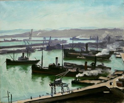 Il porto di Algeri da Albert Marquet
