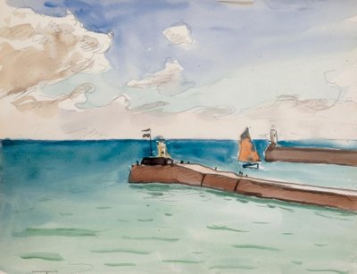 Les Sables d’Olonne, ingresso del porto da Albert Marquet
