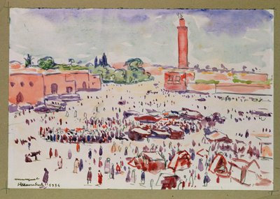 Marrakech da Albert Marquet