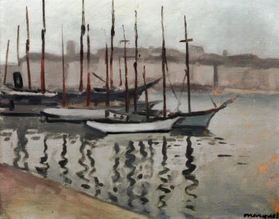 Marsiglia in inverno da Albert Marquet