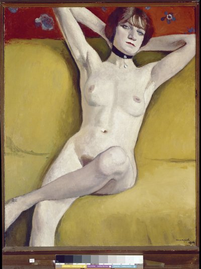 Nudo sul divano da Albert Marquet