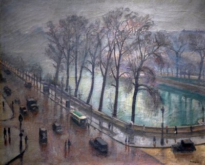 Parigi, il Quai Conti in autunno da Albert Marquet