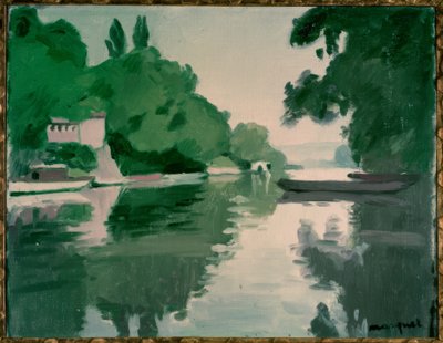 Paesaggio a Chenevières da Albert Marquet