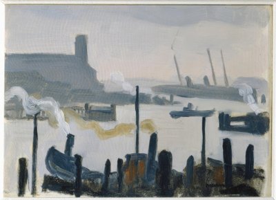 Porto di Amburgo da Albert Marquet
