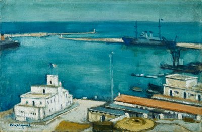 Porto di Algeri, c.1940 da Albert Marquet