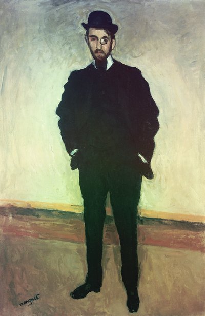 Ritratto di Andre Rouveyre da Albert Marquet