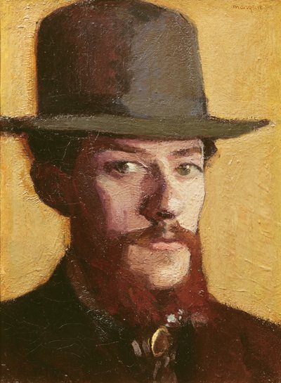 Ritratto di Monsieur Mouliet con un cappello, c.1899 da Albert Marquet