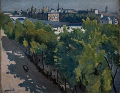 Quai du Louvre, guardando verso Pont Neuf da Albert Marquet