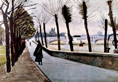 Quai du Louvre, estate, 1906 da Albert Marquet