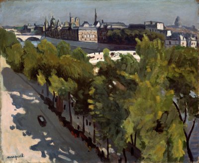 Quai du Louvre e Pont Neuf da Albert Marquet