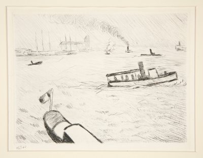 Rimorchiatore ad Amburgo da Albert Marquet