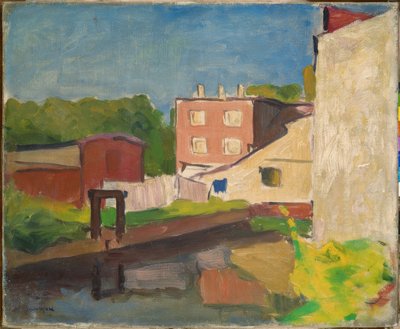 Casa rosa ad Arcueil da Albert Marquet