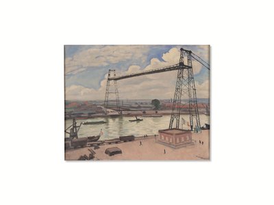 Rouen, il ponte transbordeur da Albert Marquet