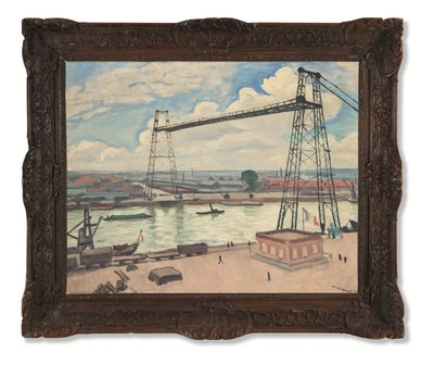 Rouen, il Ponte Trasbordatore da Albert Marquet