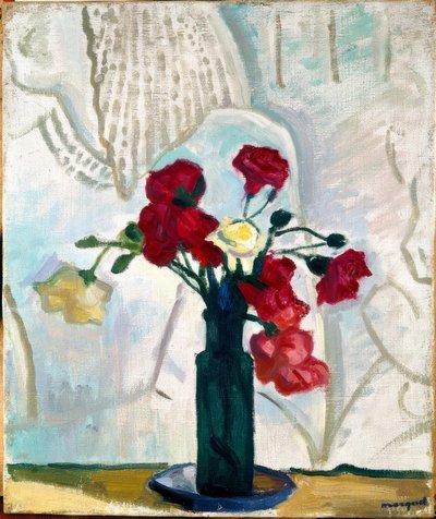 Natura morta con garofani da Albert Marquet