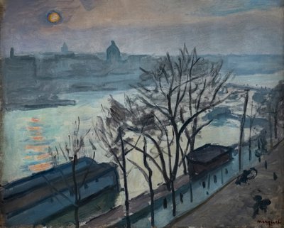 Sole visto attraverso gli alberi da Albert Marquet