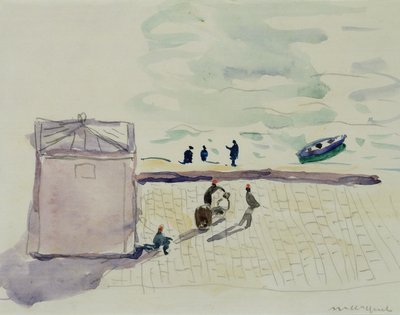 Sul molo di Algeri da Albert Marquet