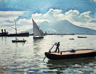 La Baia di Napoli, 1909 da Albert Marquet